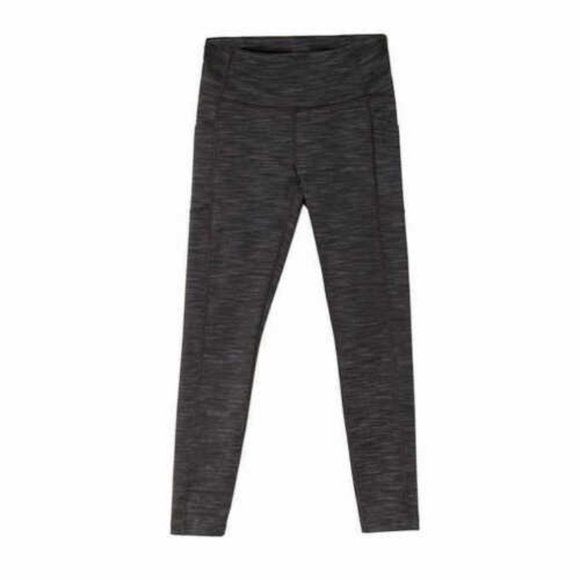 MONDETTA Women Brushed Jacquard Legging Tight -- Black Combo - Picture 4 of 10